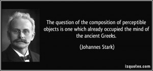 More Johannes Stark Quotes