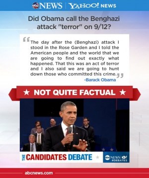 FACT CHECK: Moderator Candy Crowley is right that Obama called the ...