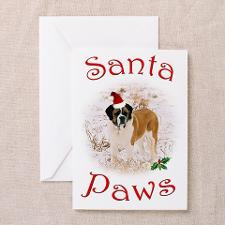 Santa Paws dog Greeting Cards (Pk of 10) for