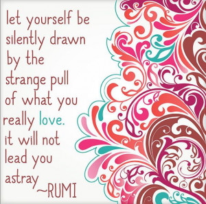 Digital download. Inspirational quote by Rumi. 