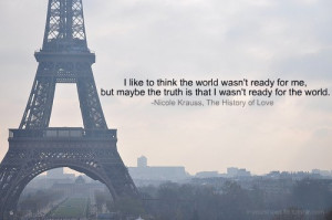 Nicole Krauss, The History of Love Book Quote