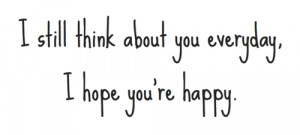 still thinking about you