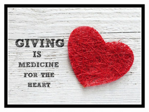 Did you know that giving is good for your health? It's that easy! # ...