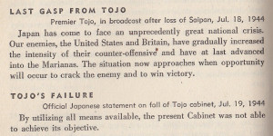 Actual Japanese Quotes About the War