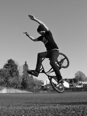 Matti Hemmings is our Flatland BMX rider from Wales.
