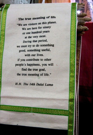 Image of His Holiness' Sayings - Wall Hangings