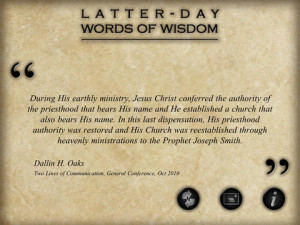 LDS Words of Wisdom for iPhone, iPod touch and iPad on the iTunes App ...