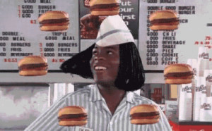 gif LOL funny movie dream good 90s 2000s cheese cheeseburger burger ...