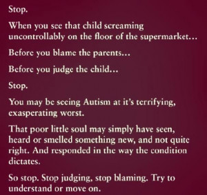 autism sayings and quotes | via debi tate warren