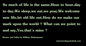 William Shakespeare Quotes Romeo And Juliet (15)