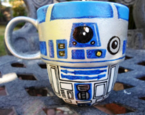 Star Wars R2-D2 Hand Painted Stacka ble Mug ...