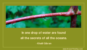 ... Quotes about Water from my large collection of inspirational quotes