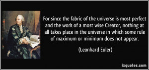 More Leonhard Euler Quotes