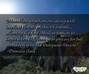 Marathon negotiations along with implicit threats produced