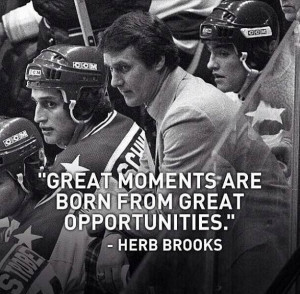 Herb Brooks - Coach of the Gold Medal 1980 U.S.A Olympic Hockey Team