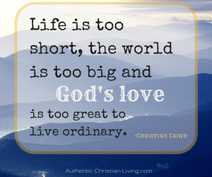 book by Christine Caine of A21 and Hillsong | christian quote