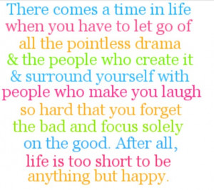 No drama...Be Happy!!