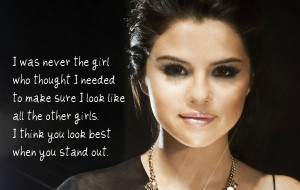 Selena Gomez on Self and Style