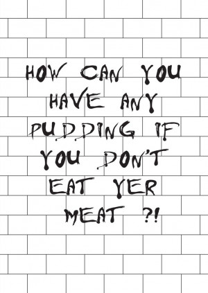 Quotes From Lyrics ~ Pink Floyd Lyrics - Another Brick In The Wall ...