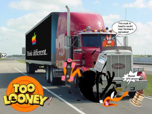 Daffy and 18 Wheeler Image