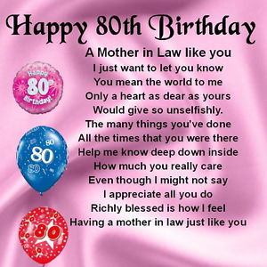 80th Birthday Quotes For Mother. QuotesGram