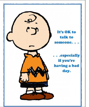 Charlie's hanging on my door as a sort of welcome sign. Maybe I should ...