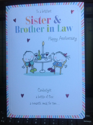 Wedding Anniversary Quotes Brother And Sister Law