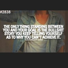 Excuses Quotes | Stop. Making. Excuses. | Favorite Quotes & Songs