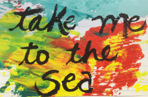 Take me to the Sea Art Print