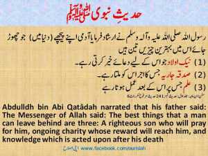 Ahadith-Prophet Muhammad's pbuh sayings- Urdu & English