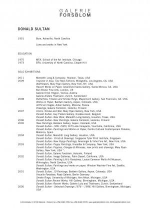 Donald Sultan Print Smoke Rings Pictures