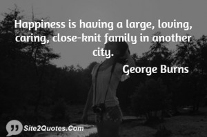 Family Quotes - George Burns