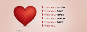 Miss U Quotes For Facebook ~ i Miss You | Missing You Quotes | Miss ...