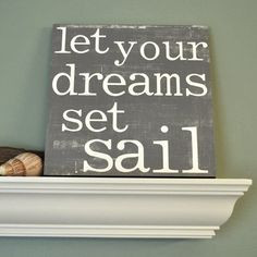 nautical quotes and sayings | Decor | Nautical Decor | Seashell Decor ...