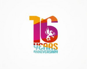 16 Years Anniversary Logo
