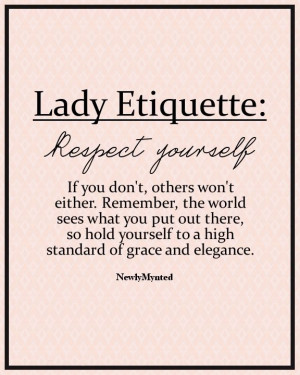 respect yourself