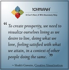 Quote from Creative Visualization, written by Shakti Gawain.