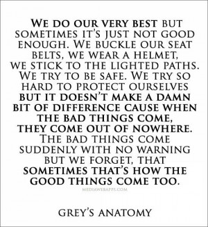 Grey Anatomy Quotes