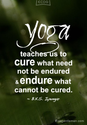 cure what need not be endured and endure what cannot be cured