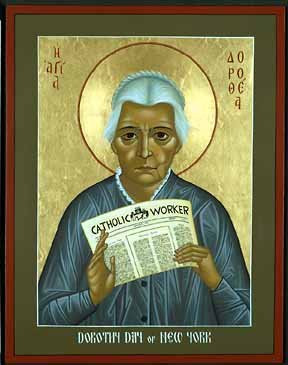 Saint Dorothy Day - Neutral Pacifism. Co-Founder of the Catholic ...