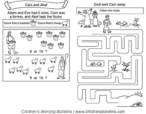 Cain and Abel Sunday School
