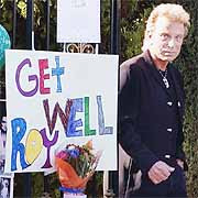 muestras de apoyo por la salud de Roy Horn Foto EFE La Naci n