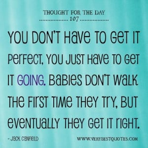... thought for the day jack canfield quotes get it going quotes