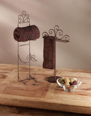 Table Top/Wall Hanging Towel Holder