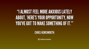Quotes About Feeling Anxious