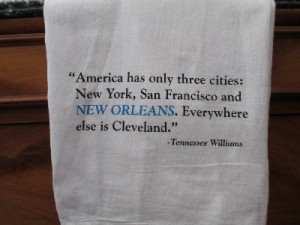 TENNESSEE WILLIAMS QUOTE – Bar Towel