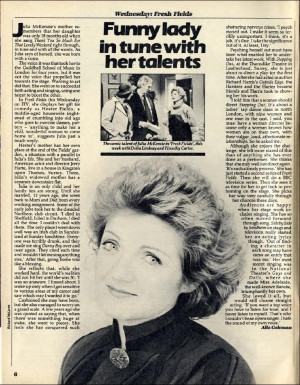 Thread: Julia McKenzie