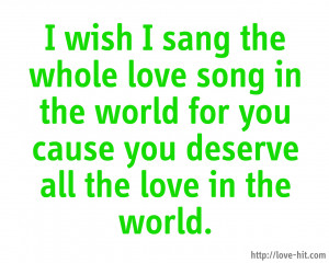 Love Song Quotes HD Wallpaper 5