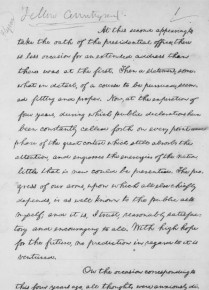 Abraham Lincoln's Second Inaugural Address (National Archives and ...
