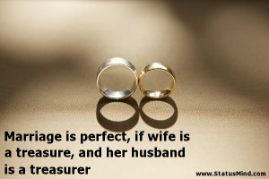 ... the husband quotes the wife and where the wife quotes the husband